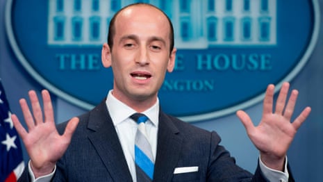 White House aide Stephen Miller calls CNN journalist 'ignorant' – video | Donald Trump | The Guardian