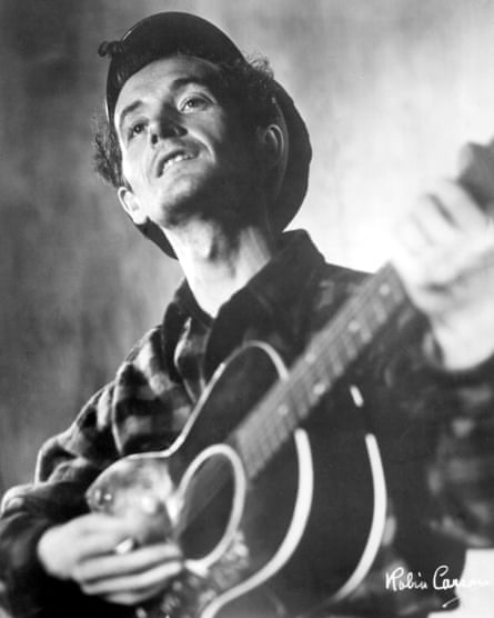Woody Guthrie, who wrote Union Maid, inspired by an Oklahoma strike.