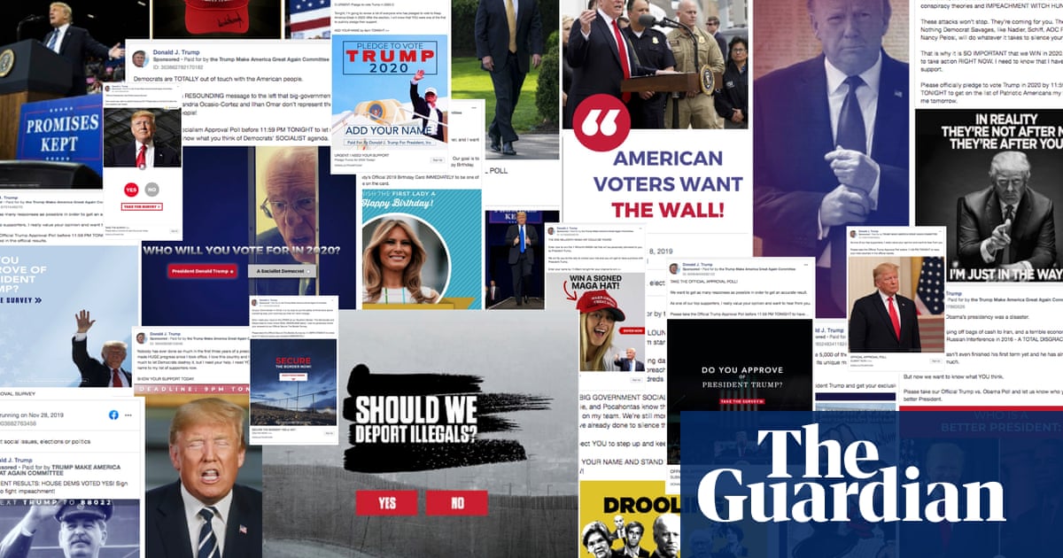 One Year Inside Trump S Monumental Facebook Campaign Us News The Guardian