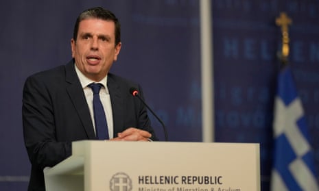 Dimitris Kairidis speaking at a lectern