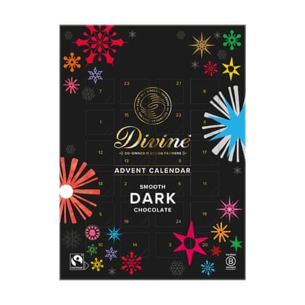 Divine Dark Chocolate Advent calendar
