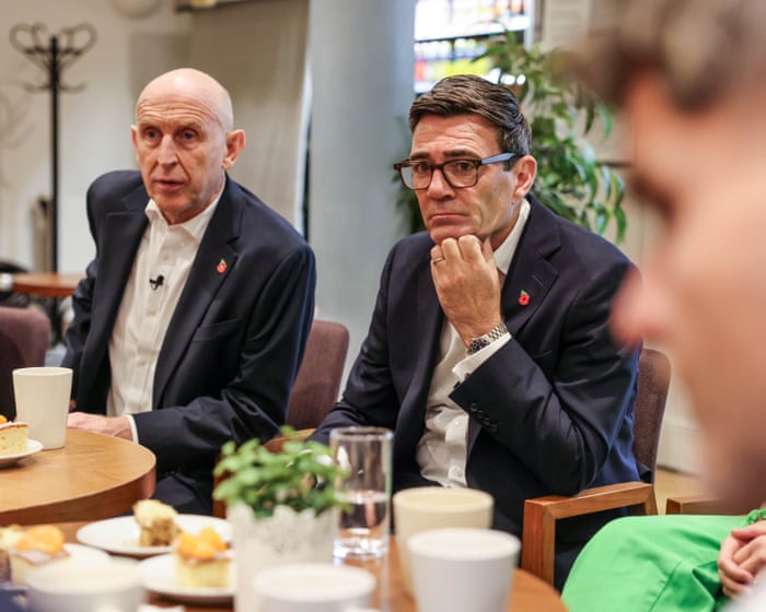 Image accompanying the story: Guardian analysis: Burnham budget leaves some ahead and others behind