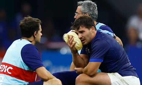 Wounded but not sunk': Dupont undergoes surgery on facial injury | France rugby union team | The Guardian