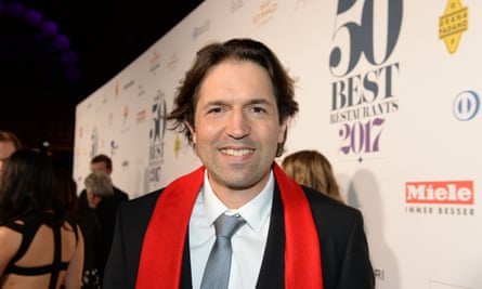 Ben Shewry at The World’s 50 Best Restaurants awards in Melbourne in 2017. His Ripponlea restaurant Attica was the only Australian venue to consistently place in the awards, but it dropped off the list in 2019.