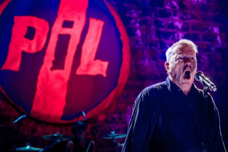 John Lydon performing with PiL in October 2015.