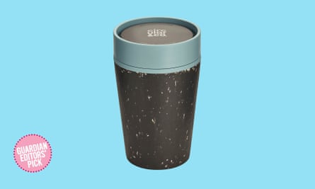 Leak-proof reusable coffee cup