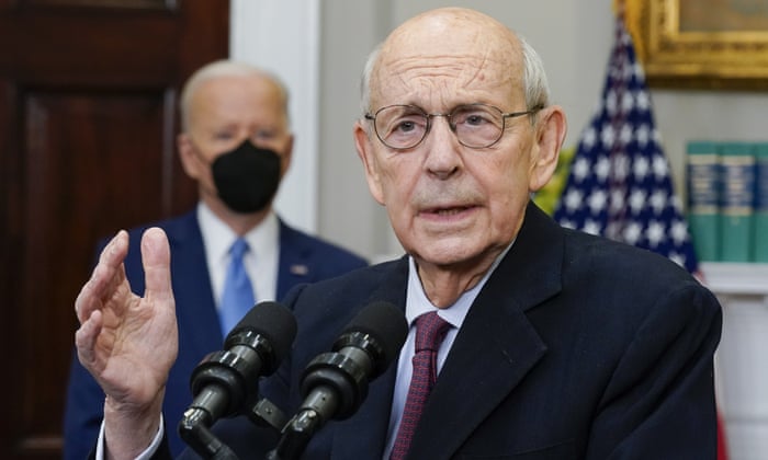 Stephen Breyer in January, 2022.