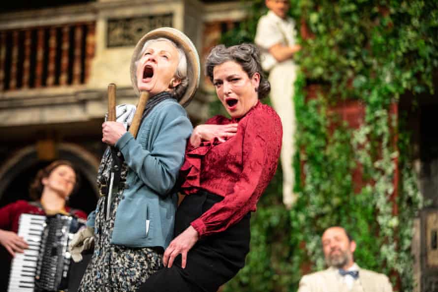 Joanne Howarth, left, and the ‘mercurial’ Katy Stephens in Much Ado About Nothing