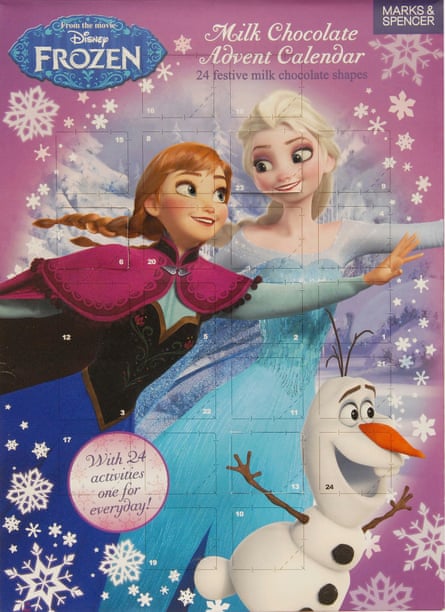 M&S Frozen Advent Calendar 2015