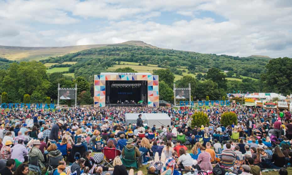 The Green Man festival in Brecon, Wales, in 2017