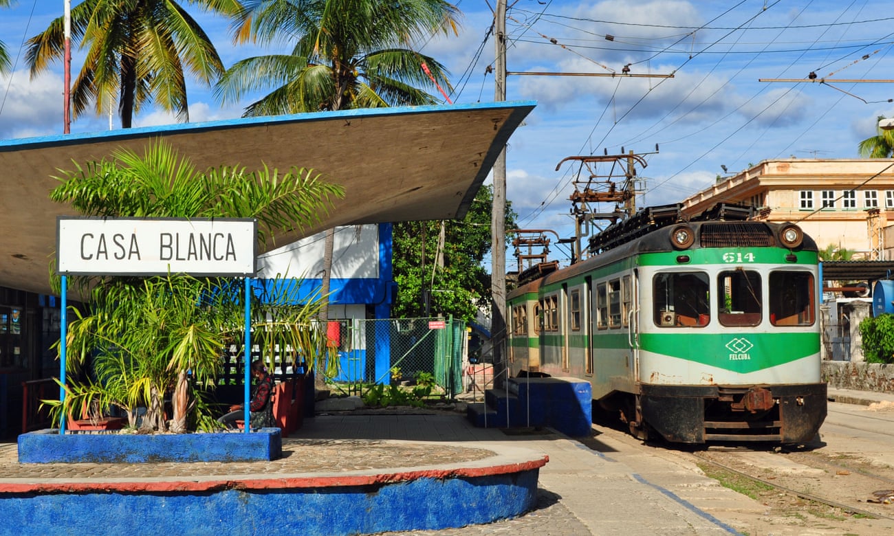 The Hershey train runs along Cuba’s north coast from Casa Blanca to Matanzas.