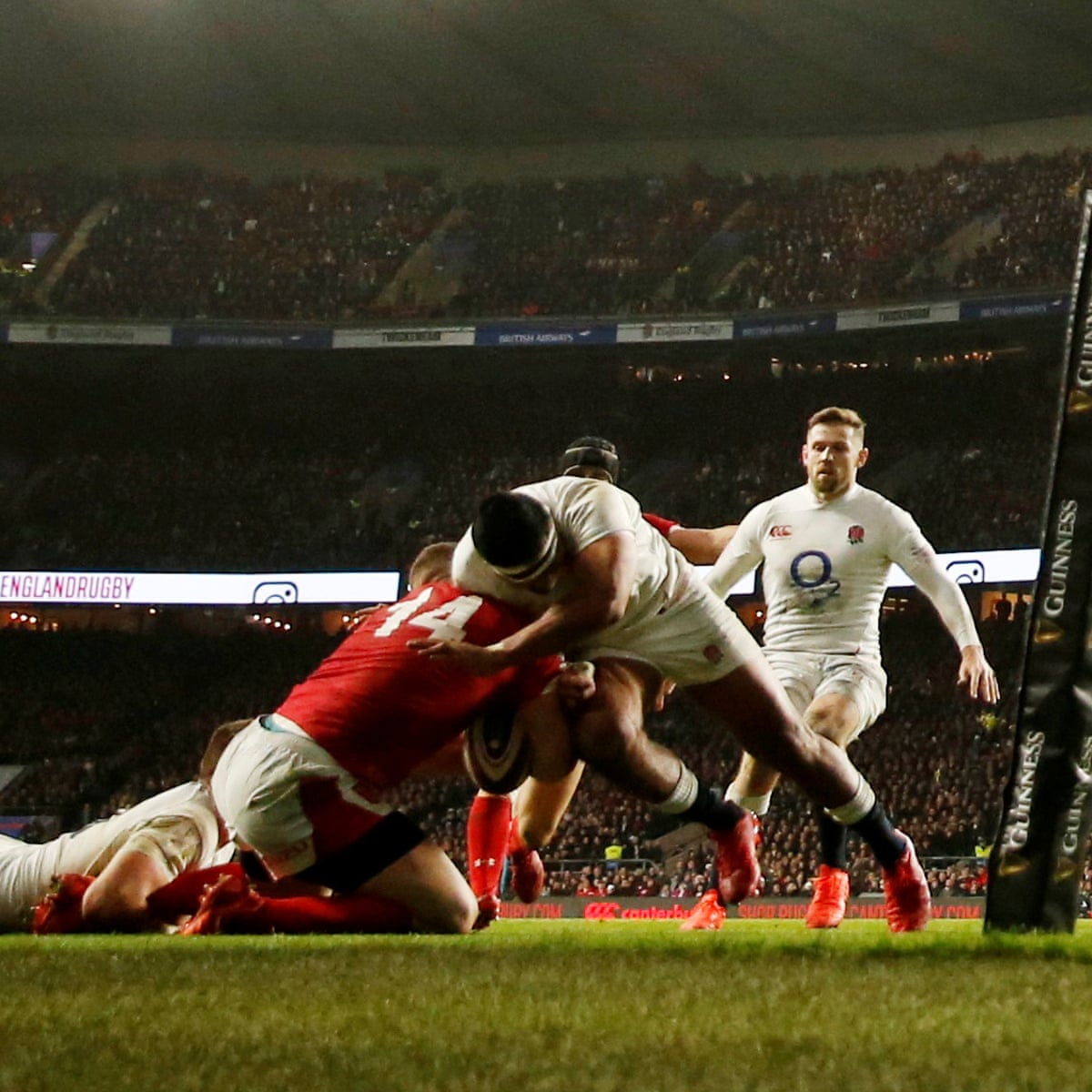 England S Eddie Jones Calls Sending Off Of Manu Tuilagi Absolute Rubbish Six Nations 2020 The Guardian