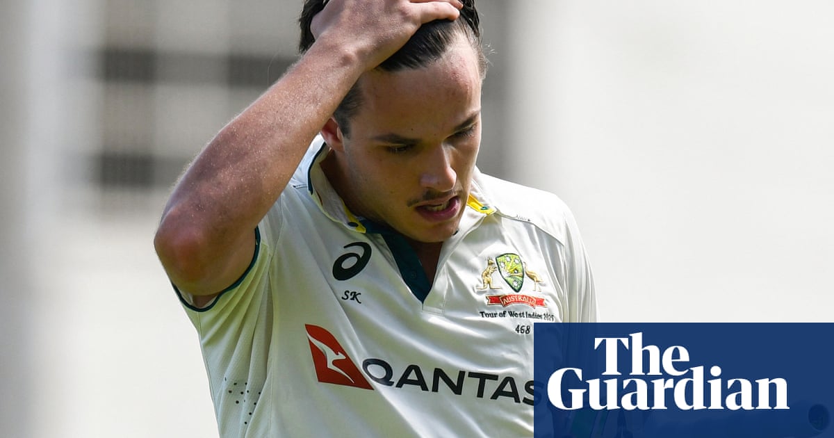 Pressure mounts on Konstas and Khawaja as Australia collapse in third West Indies Test