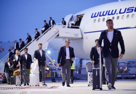 The Iran squad get successful Tijuana