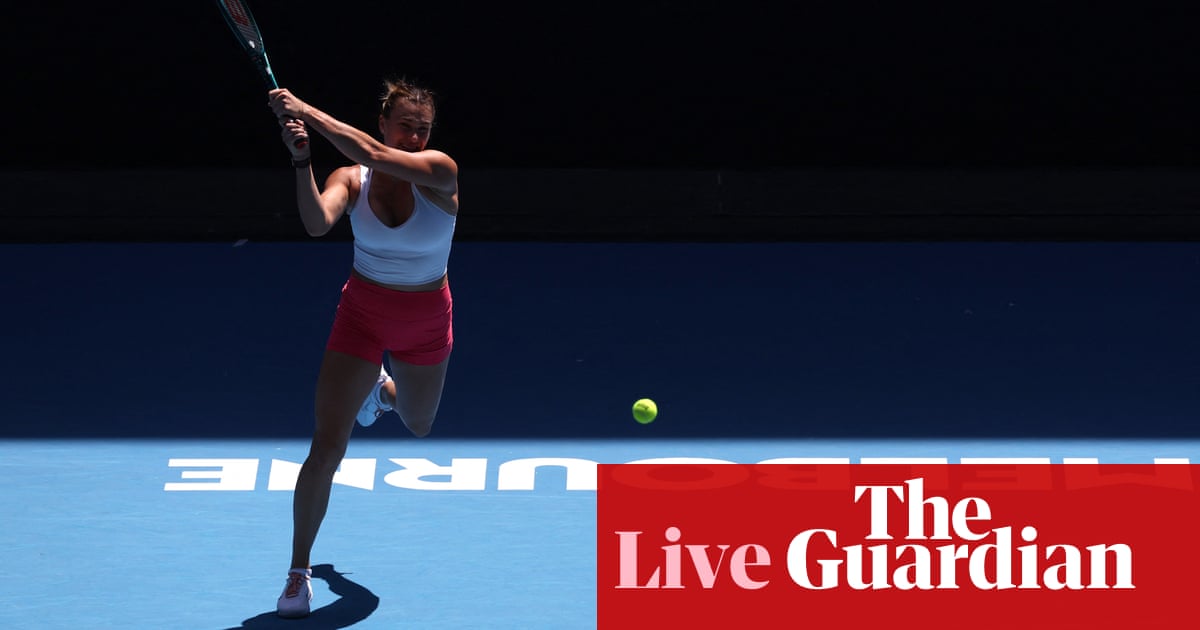 Aryna Sabalenka Wins Opening Match at Australian Open