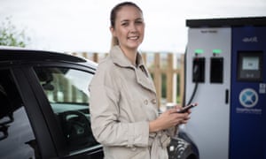 Elinor Chalmers, the director of Electric Vehicle Association Scotland.