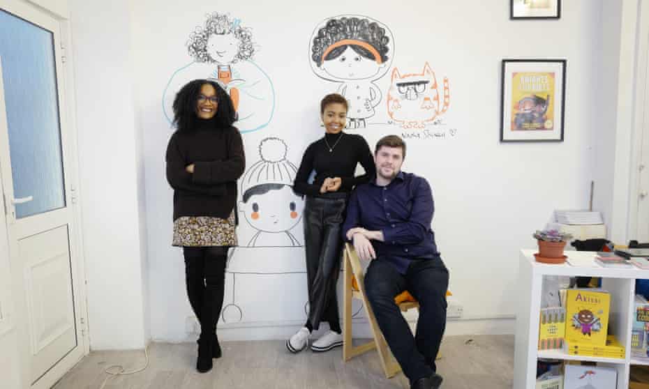 Knights Of cofounders Aimee Felone and David Stevens, with creative director Marssaié Jordan.