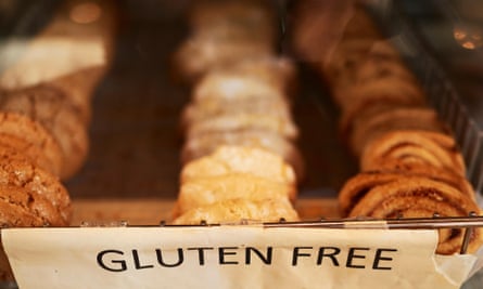 Tray of gluten free pastries