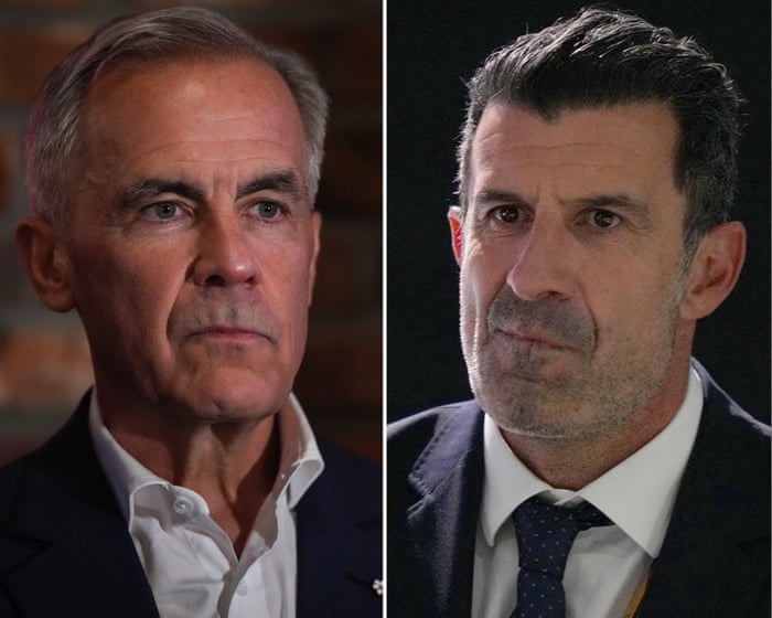 Mark Carney has ‘no confidence’ in Infantino as Luís Figo calls for Fifa president to resign — image supplied by The Guardian Sport's feed