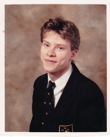 Robert WEbb's school prtrait aged 17, around the time of his mother’s death