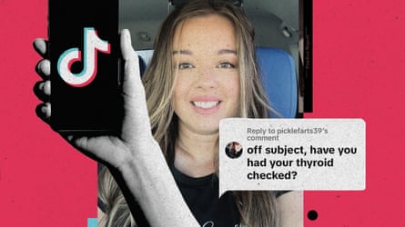 Malina Lee, who says a remark by a TikTok personification helped lead to her thyroid crab diagnosis.