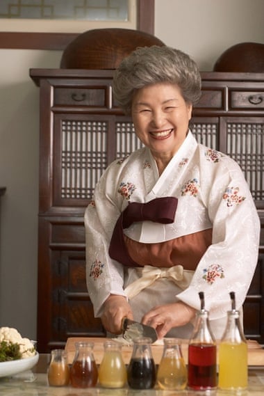 Kimchi queen: the 84-year-old chef Shim Young-soon.