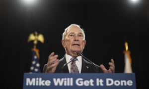 Michael Bloomberg speaks at a campaign event Wednesday, Feb. 5, 2020, in Providence, R.I.