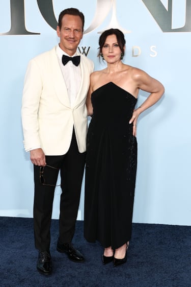 Patrick Wilson and Dagmara Dominczyk