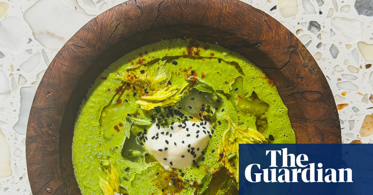 How to turn excess green vegetables into a vibrant Spanish soup – recipe | Waste not