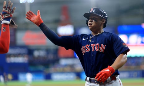 Rafael Devers reportedly agrees to 11-year, $331m extension with Red Sox | Boston Red Sox | The Guardian
