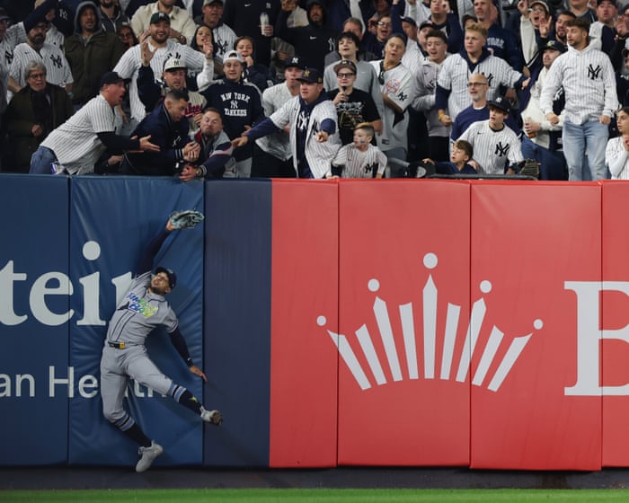 Yankees swept by Rays after fan interference drama while Dodgers reach NLCS