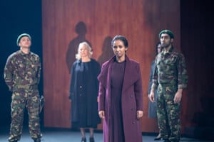 Hermon Berhane as Virgilia in Coriolanus