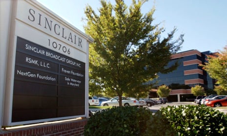 Sinclair Broadcast Group’s headquarters in Hunt Valley, Maryland. 