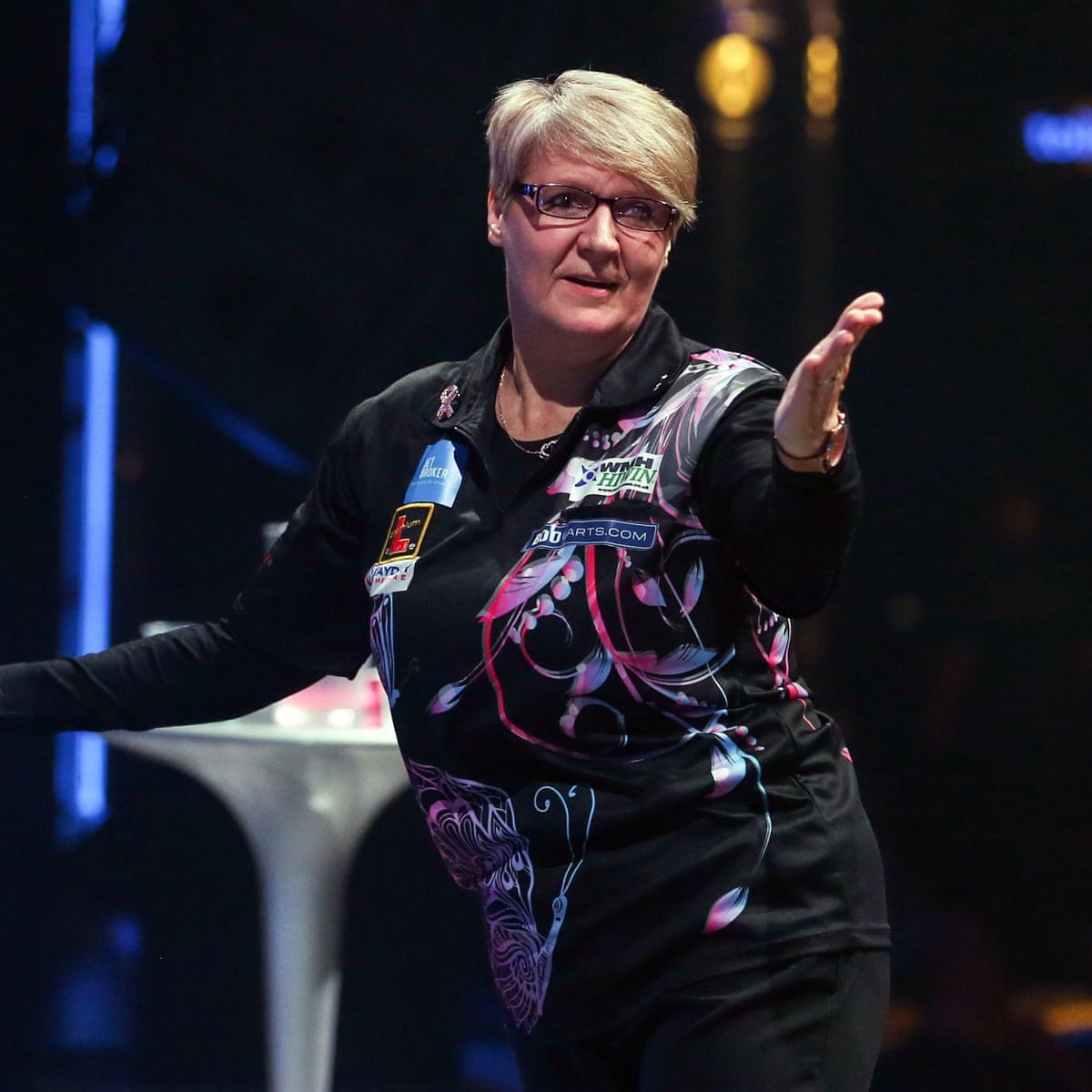 Lisa Ashton Creates History As First Woman To Win Pdc Tour Card Darts The Guardian Lisa Ashton Creates History As First Woman To Win Pdc Tour Card Darts The Guardian