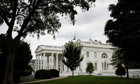 The White House, where Joe Biden is helming a virtual meeting with officials dealing with the aftermath of Hurricane Ida.