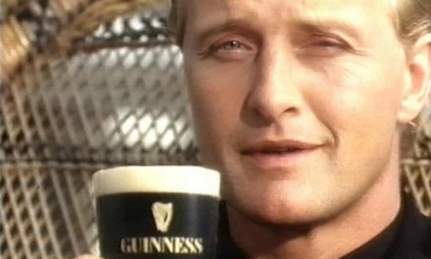 Rutger Hauer in an advertisement for Guinness.