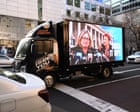 Australia news live: police issue ‘ditch the witch’ truck with defect notice; shares slump as Trump threatens Hormuz toll