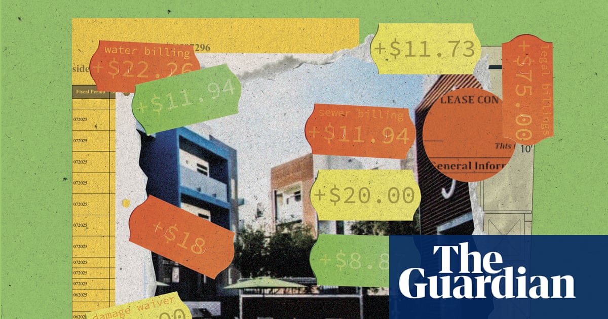 ‘Extremely overwhelmed’: apartment renters face rising tide of fees