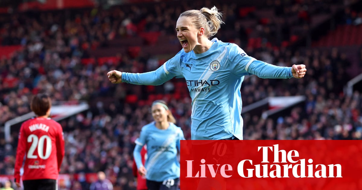 Manchester United v Manchester City: Women’s Super League – as it happened