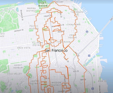 Frank Chan’s GPS drawing of Chappell Roan