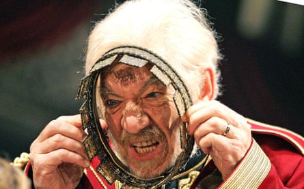 Ian McKellen as King Lear in the Royal Shakespeare Company’s 2007 production.