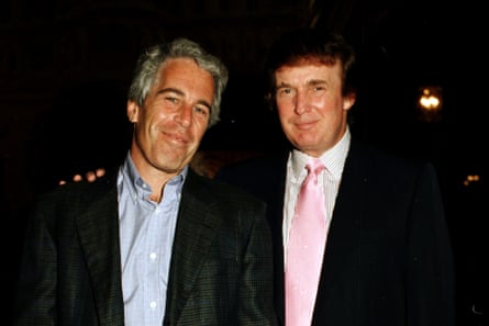 Epstein and Ttump posed for picture together