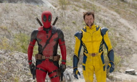Ryan Reynolds and Hugh Jackman in Deadpool & Wolverine.