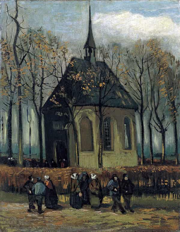 Congregation Leaving the Reformed Church in Nuenen, 1884