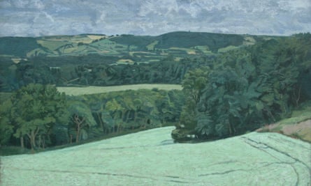 Lydeard Hill, Somerset, painted by John Foster