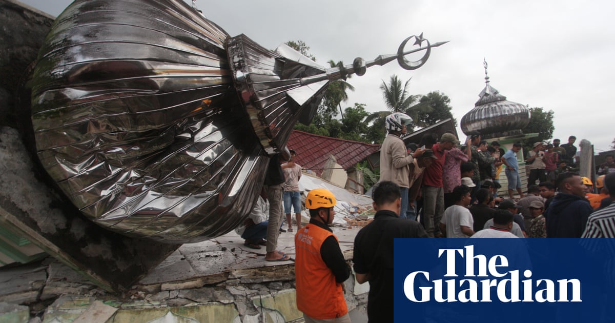 Indonesia earthquake death toll climbs to 11 after more bodies recovered on Sumatra | Indonesia | The Guardian