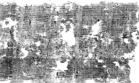 ‘Second renaissance’: tech uncovers ancient scroll secrets of Plato and co