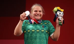 Weightlifter Polina Guryeva