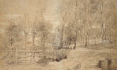 Woodland Scene, c1635–40 by Peter Paul Rubens. detail