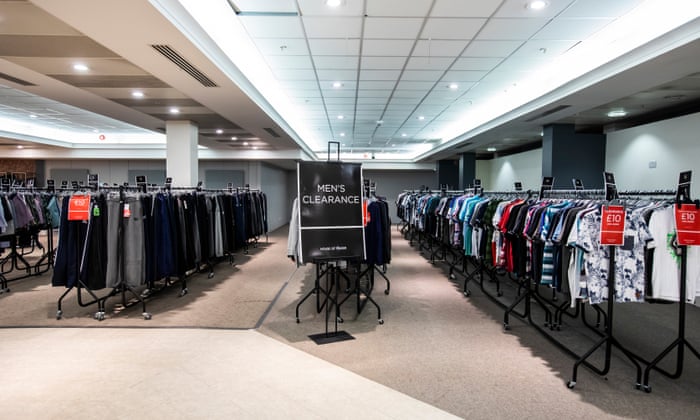 Down And Out At House Of Fraser Business The Guardian